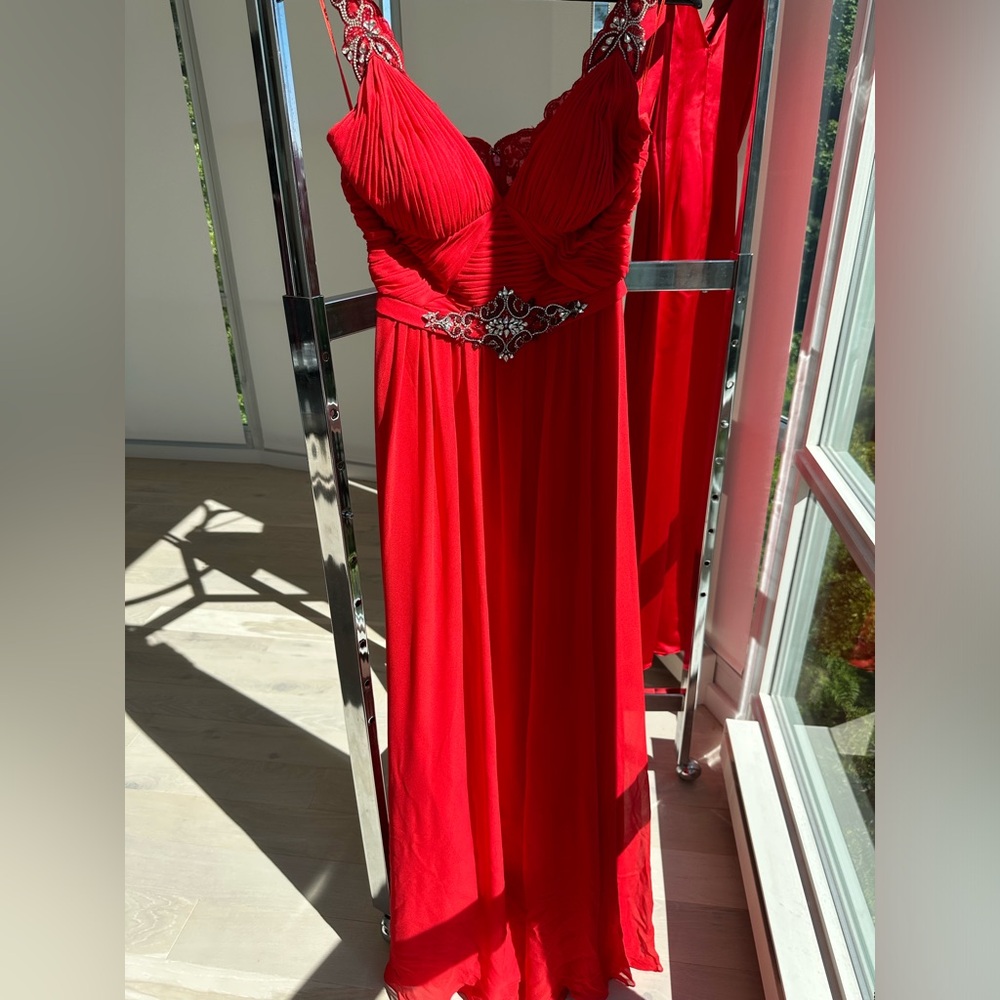 Designer Red Dress